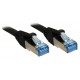 Lindy 3m Cat.6A S/FTP cable de red Negro Cat6a S/FTP (S-STP) - 47180